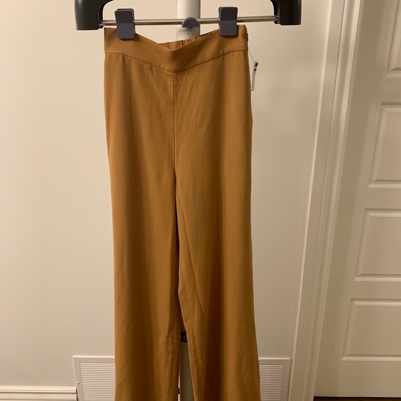 NWT leith wide leg crepe pants size xs - Picture 4 of 8